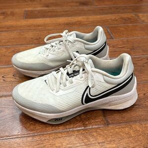 Nike Air Zoom Infinity Tour Next % Men’s golf shoes sz 8 white, gray, black